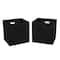 2 Pack Household Essentials 13" Fabric Storage Bins